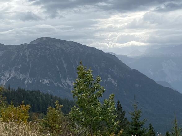 Nicht immer ist das Wetter schön; Gewitterstimmung über dem Dachstein