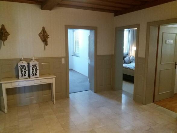 Eingangsbereich Ferienwohnung Erdgeschoss