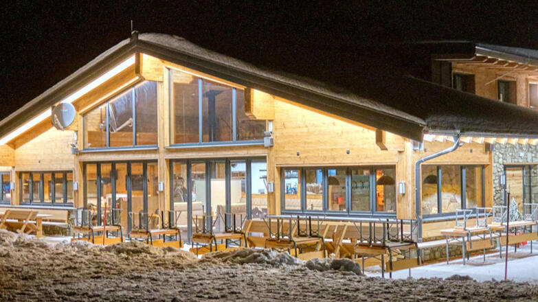 Kettingalm im Winter