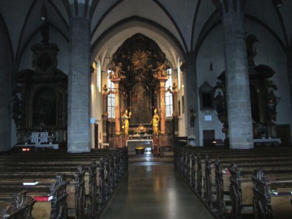 Stadtpfarrkirche Grein - Innenansicht