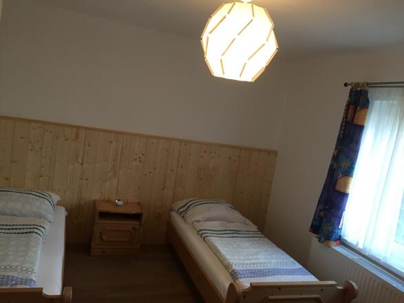 Schlafzimmer des Apartments