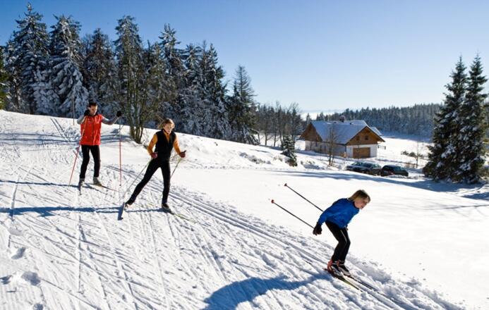 Familienlanglauf im Böhmerwald