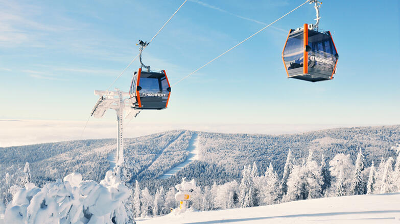 Reischlbergbahn mit Panorama zum Zwieselberg