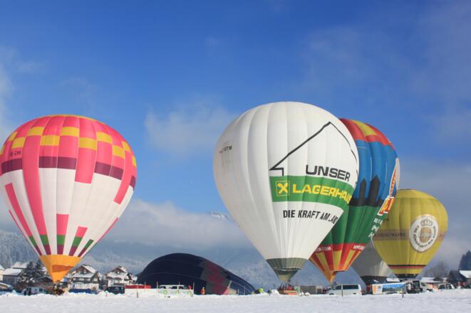 Ballon Woche in Gosau