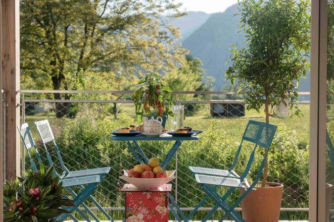 Balkon The Green Lodge