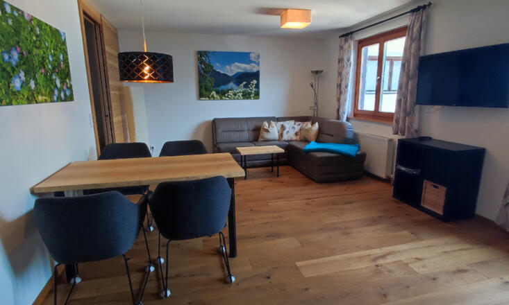 Wohnzimmer FeWo Loidl