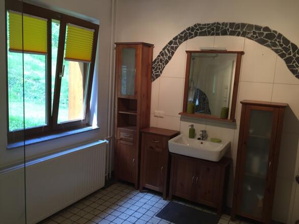 Badezimmer der Ferienwohnung