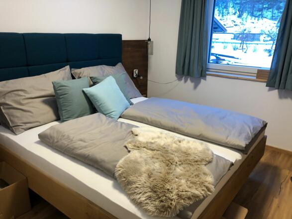 Schlafzimmer Apartment 1 Dachstein