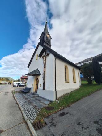 Unterwestegg Kapelle Maria Hilf Riezlern Sommer