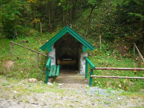 Schwefelquelle an der Farrenpoint