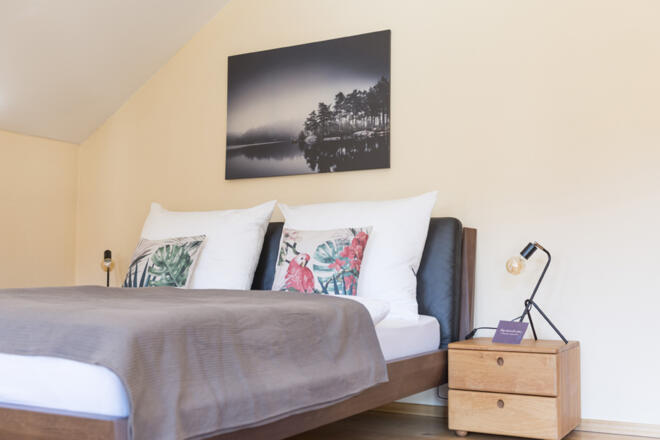 Schlafzimmer Villa Anna Bad Goisern