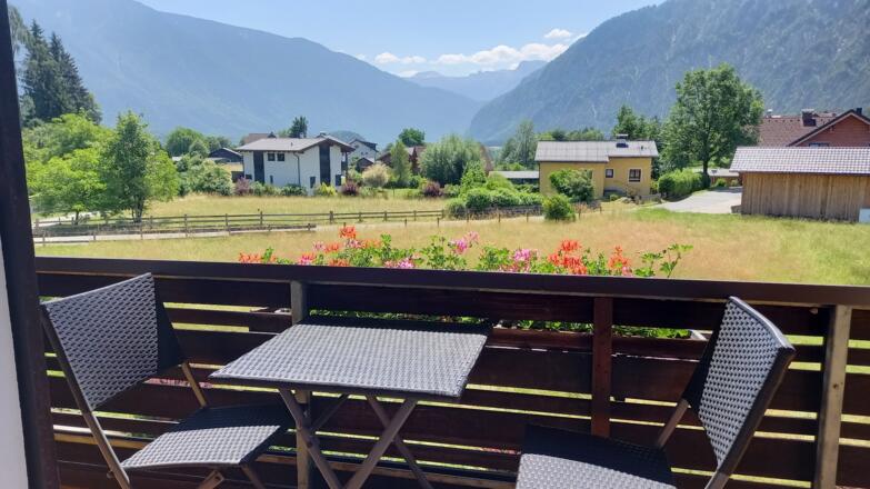 Ferienwohnung 2 Ausblick vom Balkon