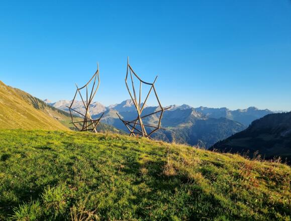 Land Art-Installation von Matthias Würfel