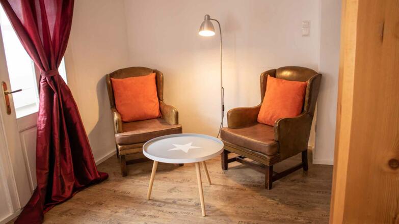 Sitzecke im Fenix Hall Boutique Hotel in Hallstatt
