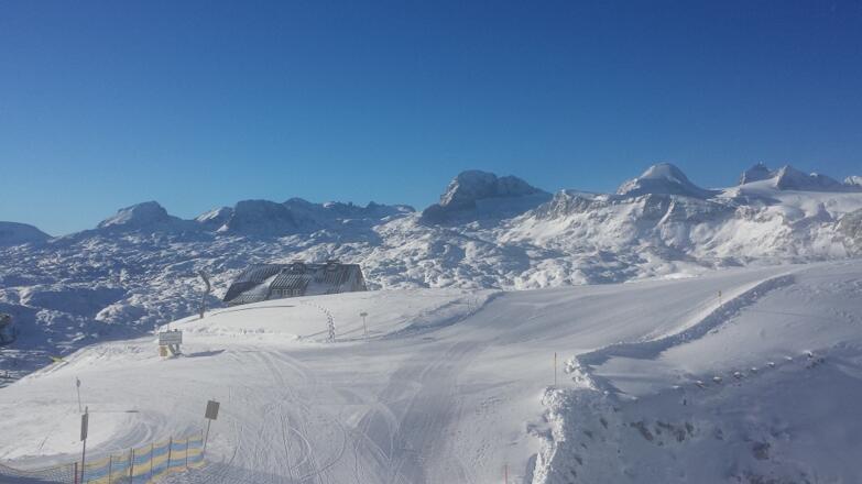 Skifahren am Dachstein Krippenstein
