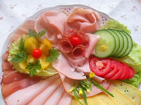 Frühstückspalette