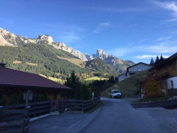Ausblick vom Haus aus