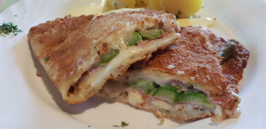 Spargel Cordon Bleu a la SONNENHOF