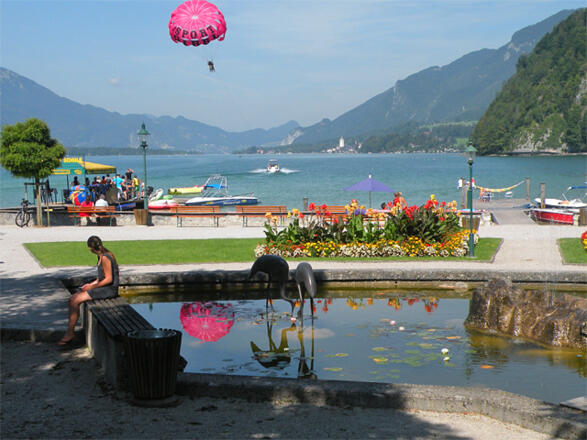 Wassersport in Strobl