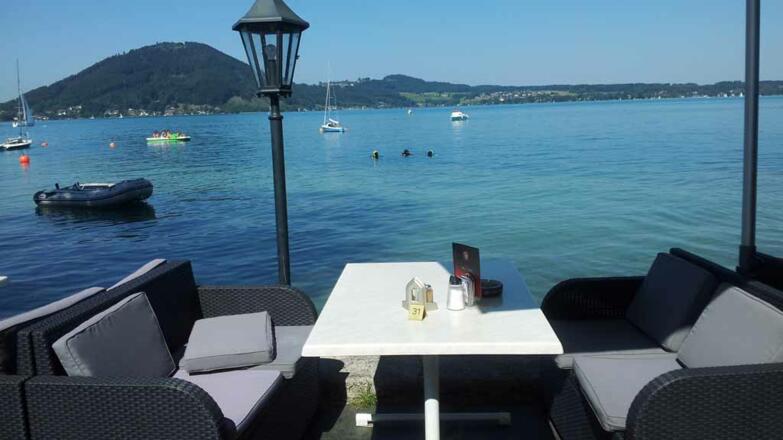 Seeterasse im Hotel Garni Staudinger