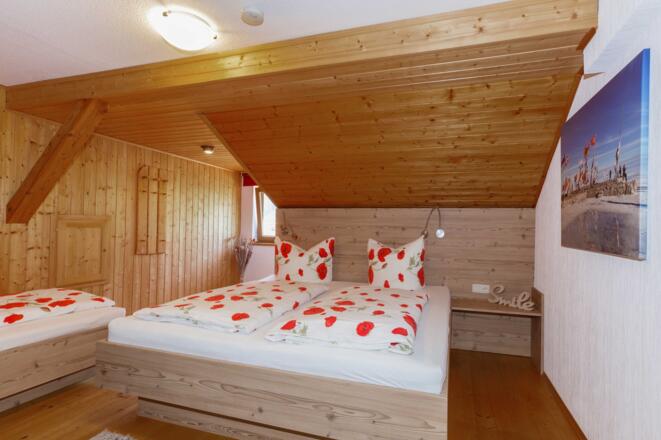 Ferienwohnung 1 - Schlafzimmer