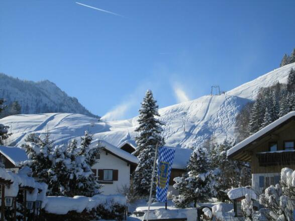 Blick zum Sonnenlift