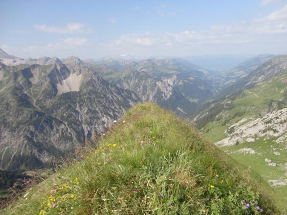 Gipfelgrat der Glattjöchlspitze