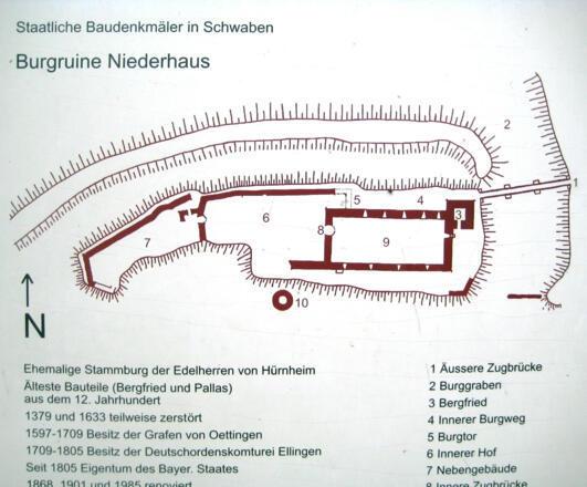 Burgruine Niederhaus