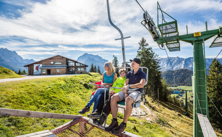 Die Sesselbahn am Hochschwarzeck