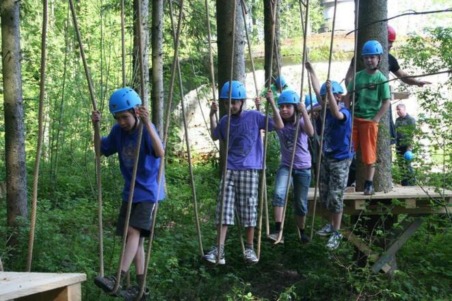 Spaß & Abenteuer im Waldkletterweg Faistenau