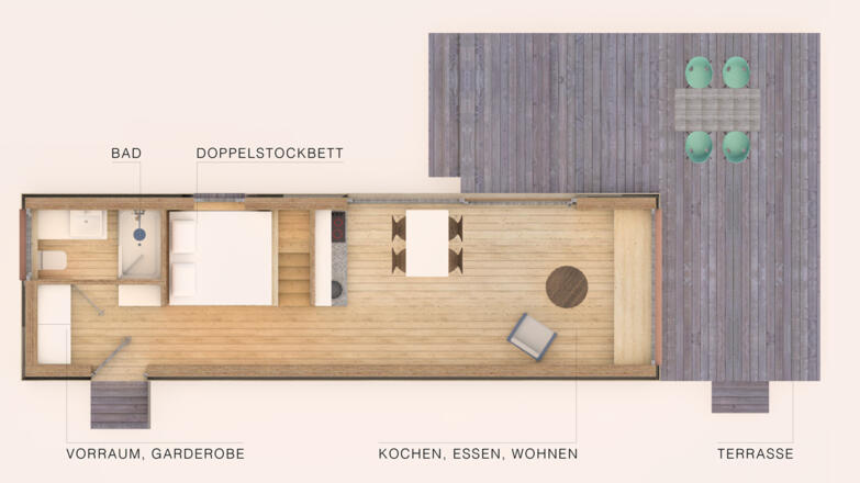 Tiny House Klingerei