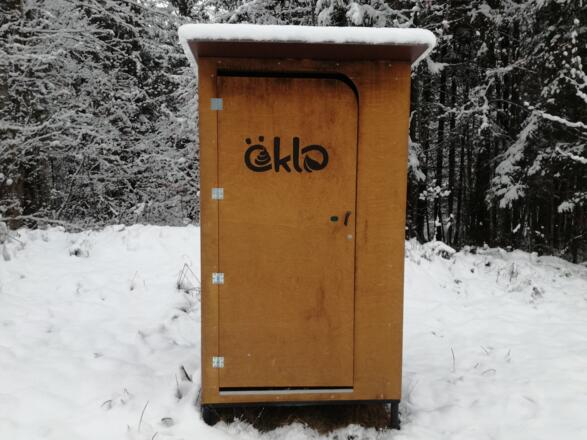 ÖKlo beim Parkplatz Trockentann