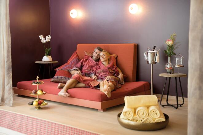 Villa Seilern Wellnessbereich - Kuschelecke