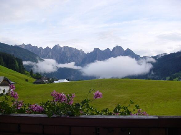 Ausblick auf Gosaukamm