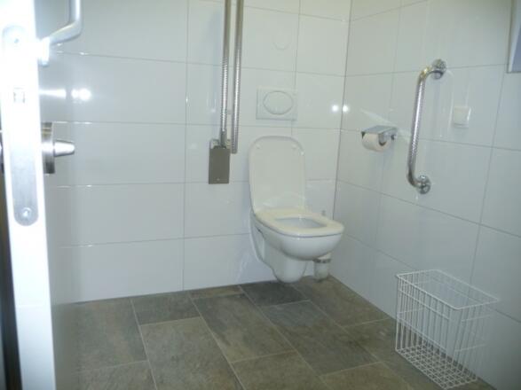 Barrierefreies WC in Ruetz