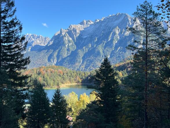 Lautersee mit Karwendelmassiv