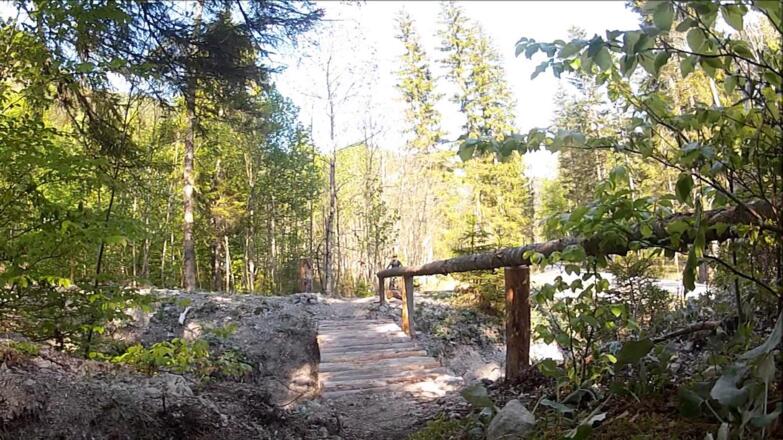 BaySF Bike Trail Langenau am Tegernsee Singeltrail [HD]