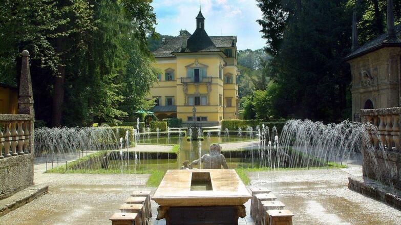 Wasserspiele in Hellbrunn