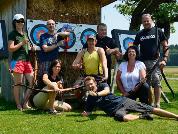 Lust am Leben Outdoor Adventure Bogenschießen