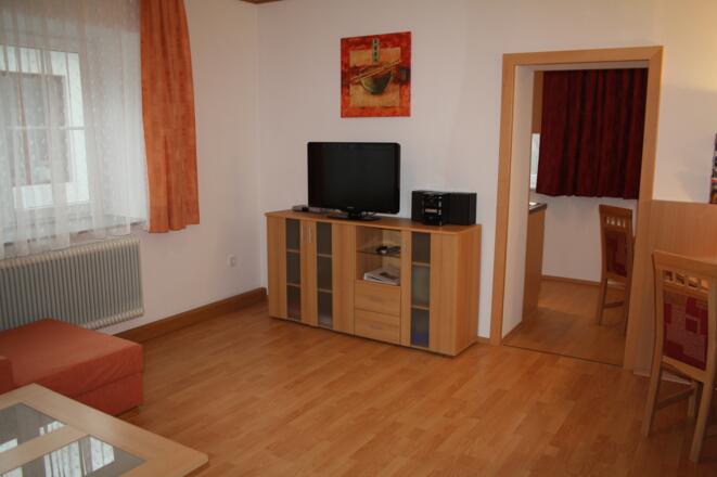 Wohnbereich mit TV