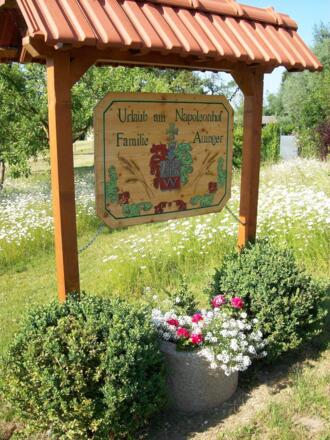 Baumgartnergut Schild
