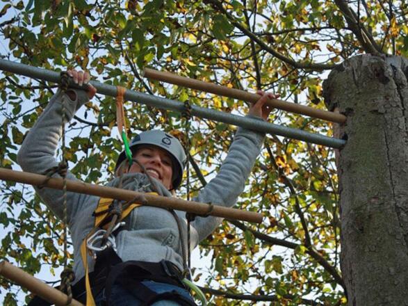 Lust am Leben Outdoor Adventure Klettern