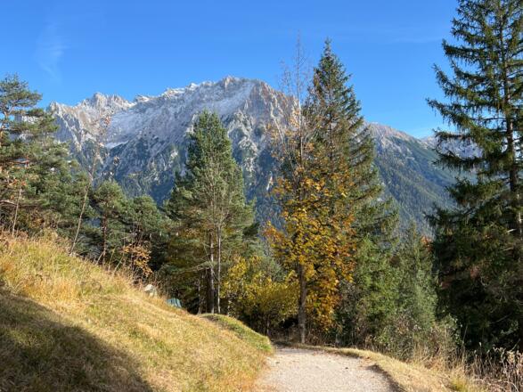 Wanderweg Lautersee - Kranzberg Talstation