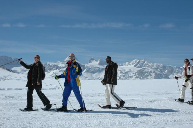 Schneeschuwandern am Dachstein in Gosau
