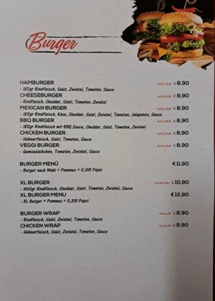 Speisekarte Pizzeria Melis Lounge Restaurant Sandl