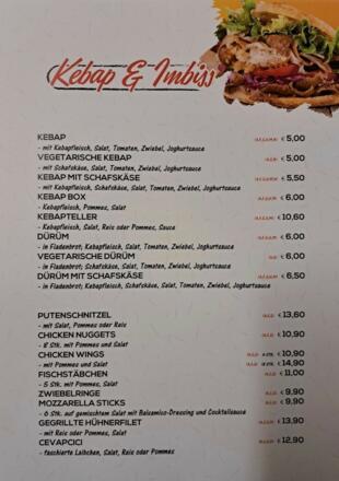 Speisekarte Pizzeria Melis Lounge Restaurant Sandl