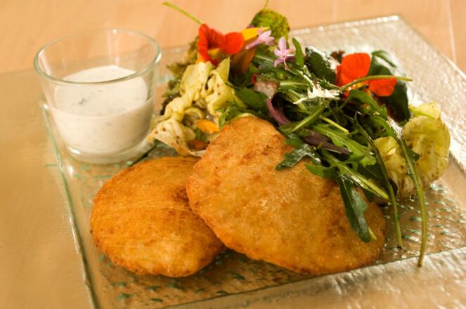 Kräuterwirt Dunzinger Erdäpfelcordon bleu