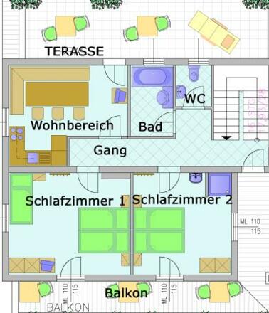 Plan Wohnung 1