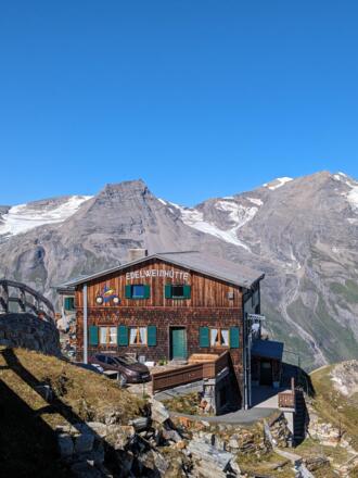 grossglockner hochalpenstrasse. edelweisshutte