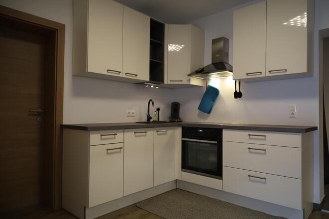 Küche in der Ferienwohnung Tirol